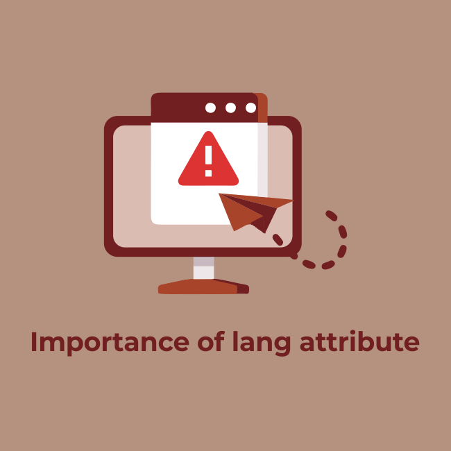 Importance of lang attribute