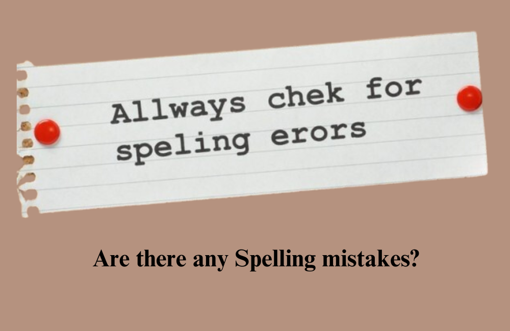 Spelling Mistakes